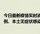 今日最新疫情实时消息 黑龙江11月14日新增本土确诊病例5例、本土无症状感染者371例