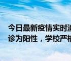 今日最新疫情实时消息 北京工商大学良乡校区1名保洁员确诊为阳性，学校严格实行临时管控措施