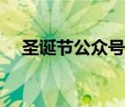 圣诞节公众号文章（圣诞节公众号文章）