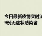 今日最新疫情实时消息 新疆和田地区新增6例确诊病例、239例无症状感染者