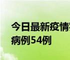 今日最新疫情实时消息 山东省新增本土确诊病例54例