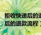 拒收快递后的退款流程卖家不理人（拒收快递后的退款流程）