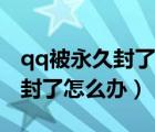 qq被永久封了怎么办可以解封吗（qq被永久封了怎么办）