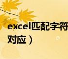 excel匹配字符串中的一部分（excel匹配自动对应）