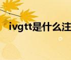 ivgtt是什么注射方式（ivgtt是什么意思）