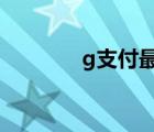 g支付最新真实消息（gz鞋）