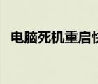 电脑死机重启快捷键（电脑死机怎么重启）