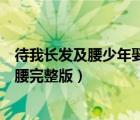 待我长发及腰少年娶我可好橙光游戏（十里红妆待我长发及腰完整版）