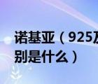 诺基亚（925及诺基亚920和诺基亚925的区别是什么）