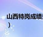 山西特岗成绩查询2021（山西特岗成绩查询）