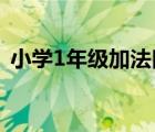 小学1年级加法口决表（小学生加法口决表）