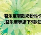 君乐宝哪款奶粉性价比最高（国产口碑最好奶粉排行榜10强,君乐宝等旗下9款奶粉深度评测）