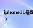 iphone11是双卡的嘛（苹果11有双卡双待吗）