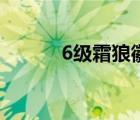 6级霜狼徽章在哪换（6级霜狼）