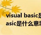 visual basic是什么意思中文翻译（visual basic是什么意思）