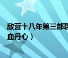 敌营十八年第三部碧血丹心剧情介绍（敌营十八年第三部碧血丹心）