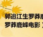 郭追江生罗莽鹿峰孙建合演的电影（郭追江生罗莽鹿峰电影）