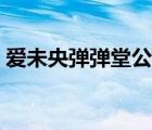 爱未央弹弹堂公告（爱未央弹弹堂官服网址）