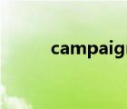 campaigns翻译（campaigns）