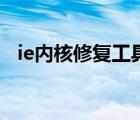 ie内核修复工具中文正式版（ie内核修复）