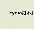 cydia打不开怎么办（cydia 打不开）