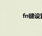 fn键设置 win0（fn键设置）