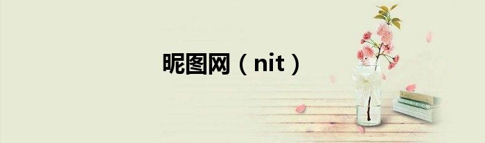 昵图网（nit）