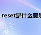 reset是什么意思啊英语（reset是什么意思）