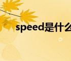 speed是什么意思（price是什么意思）