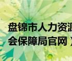 盘锦市人力资源保障网（盘锦市人力资源和社会保障局官网）