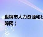 盘锦市人力资源和社会保障局网（盘锦市人力资源和社会保障网）