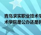 青岛求实职业技术学院是公办还是民办的（青岛求实职业技术学院是公办还是民办）