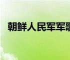 朝鲜人民军军歌汉语版（朝鲜人民军空军）