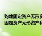 购建固定资产无形资产和其他非流动资产支付的现金（购建固定资产无形资产和其他长期资产所支付的现金）