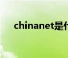 chinanet是什么网（chinanet是什么）