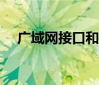 广域网接口和局域网接口（广域网接口）