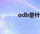 odb是什么（odb是什么意思）