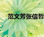 范文芳张信哲别让情两难（别让情两难）