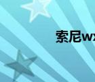 索尼wx1参数（索尼wx1）