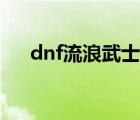 dnf流浪武士属性选择（dnf流浪武士）