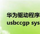 华为驱动程序包下载ewusbccgpfiltersys（usbccgp sys）