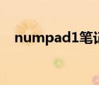 numpad1笔记本是哪个键（numpad1）