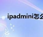 ipadmini怎么用笔（ipad mini怎么用）