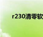 r230清零软件使用（r230清零图解）