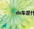 ds车是什么品牌（dsc是什么）