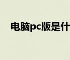 电脑pc版是什么意思（pc版是什么意思）