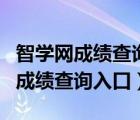 智学网成绩查询入口为什么密码不对（智学网成绩查询入口）