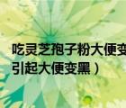 吃灵芝孢子粉大便变黑是什么原因（黑色大便原因 什么原因引起大便变黑）