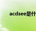 acdsee是什么意思（asdsee是什么）