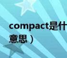 compact是什么意思中文（compact是什么意思）